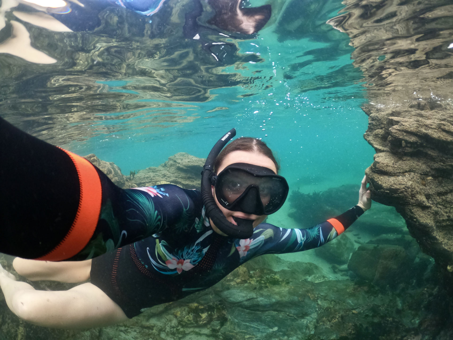 katie snorkelling